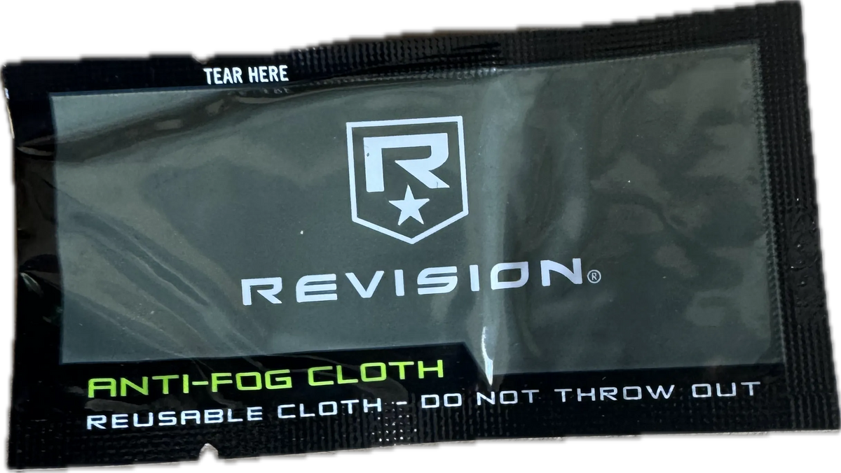 NEW USGI Revision Military SNOWHAWK Goggle System With Smoke Gray/Clear Lens Black