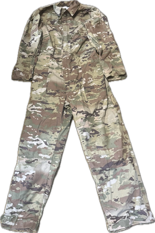 New Army OCP Camo Mechanic Coveralls Med Motor Pool Overall 8415-01-664-3140
