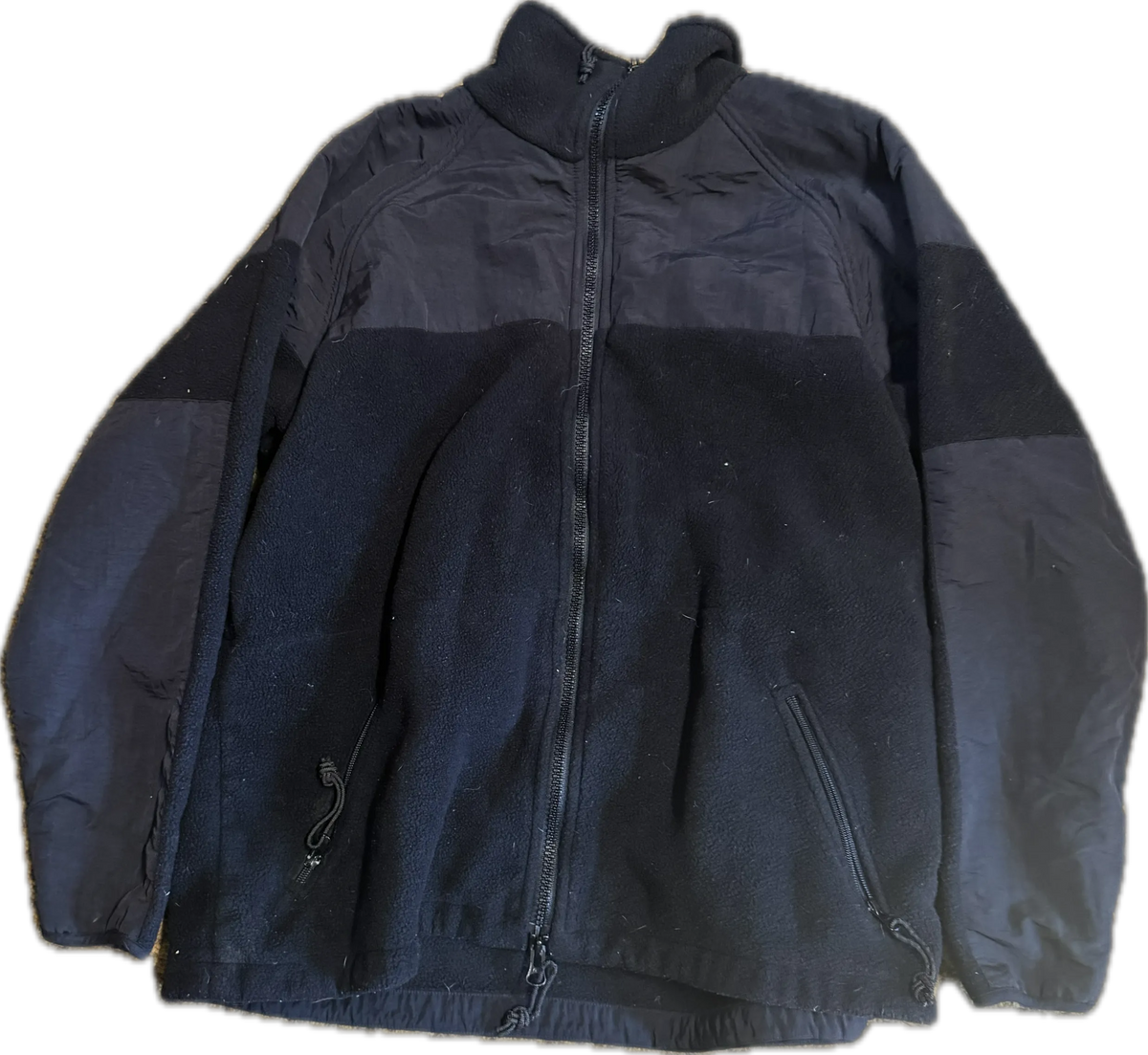 USGI Polartec 300 Fleece Jacket XL Goodwill US Army Black NSN 8415-01-461-8341