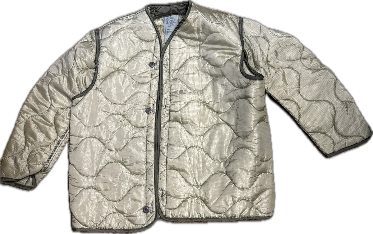 USGI Medium Vintage OD M65 Cold Weather Field Jacket Liner