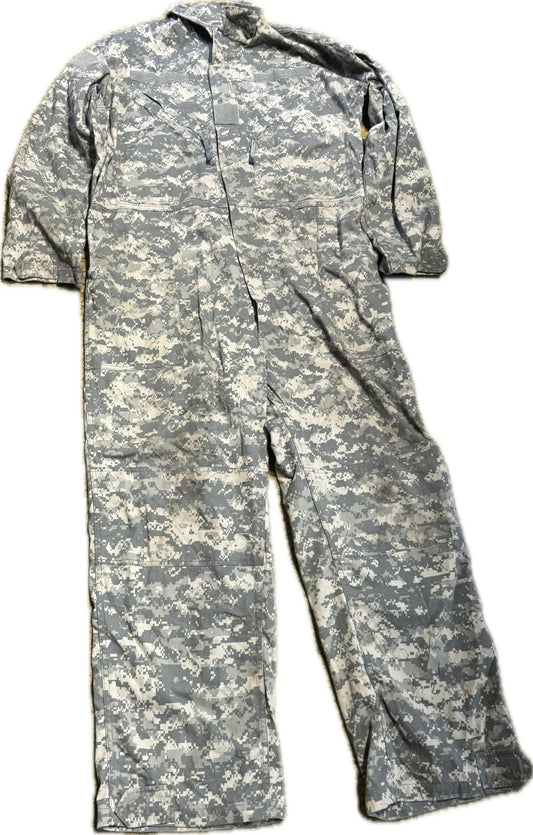 XL ACU Camo Mechanics Coveralls NSN 8415-01-534-7383