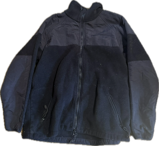 USGI Polartec 300 Fleece Jacket Small Goodwill US Army Black NSN 8415-01-461-8336