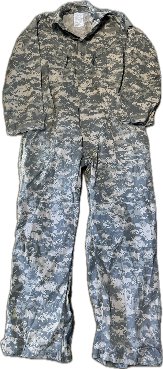 Large ACU Camo Mechanics Coveralls NSN 8415-01-534-7377