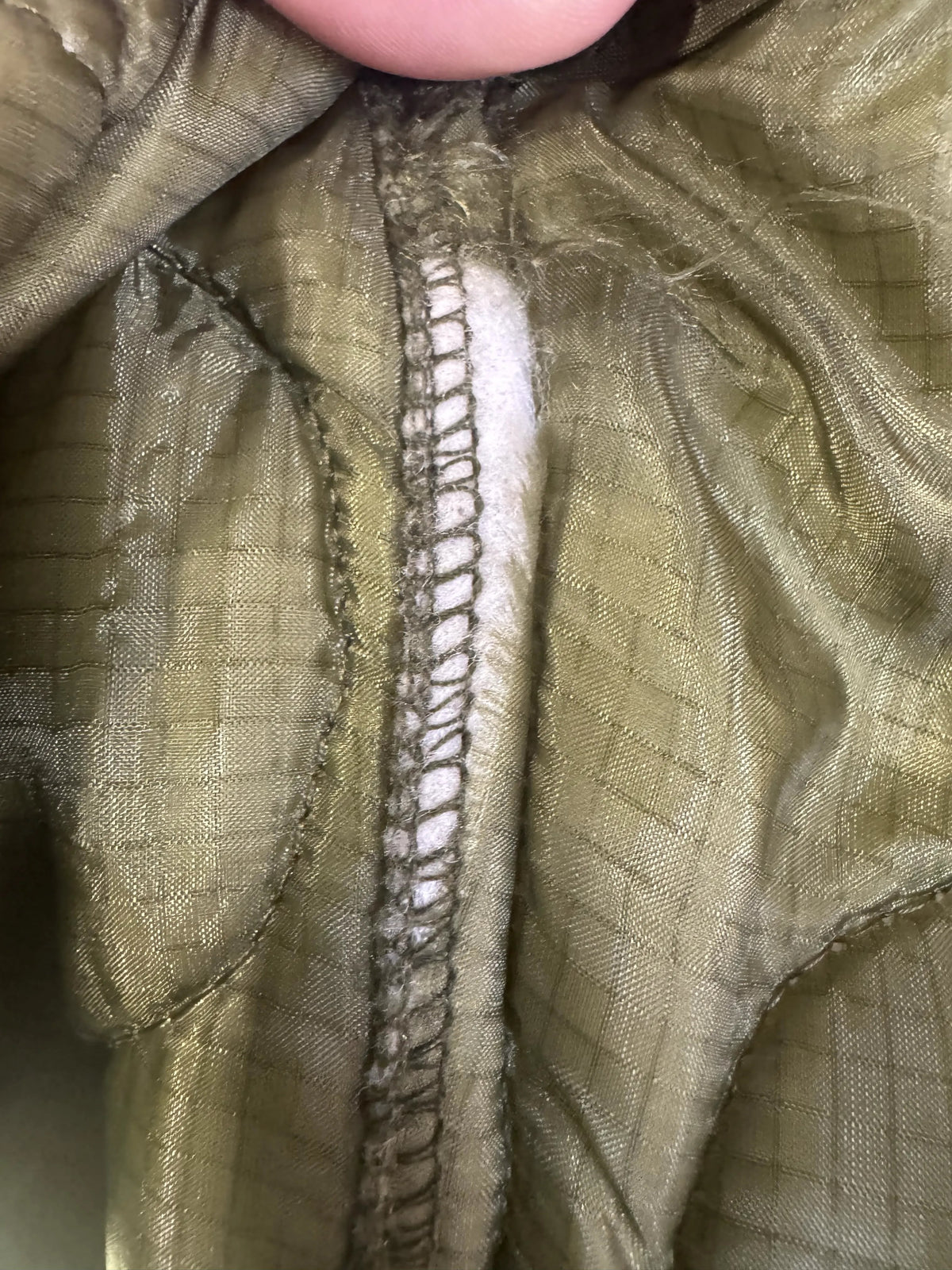 Fair Condition Military M65 Cold Weather Coat Liner Size Small OD Green 8415-00-782-2887