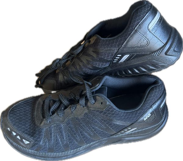 NEW SAS Mission One-M Lace Up Vibram Sneaker Shoe Black Size Men's 8.5 EE