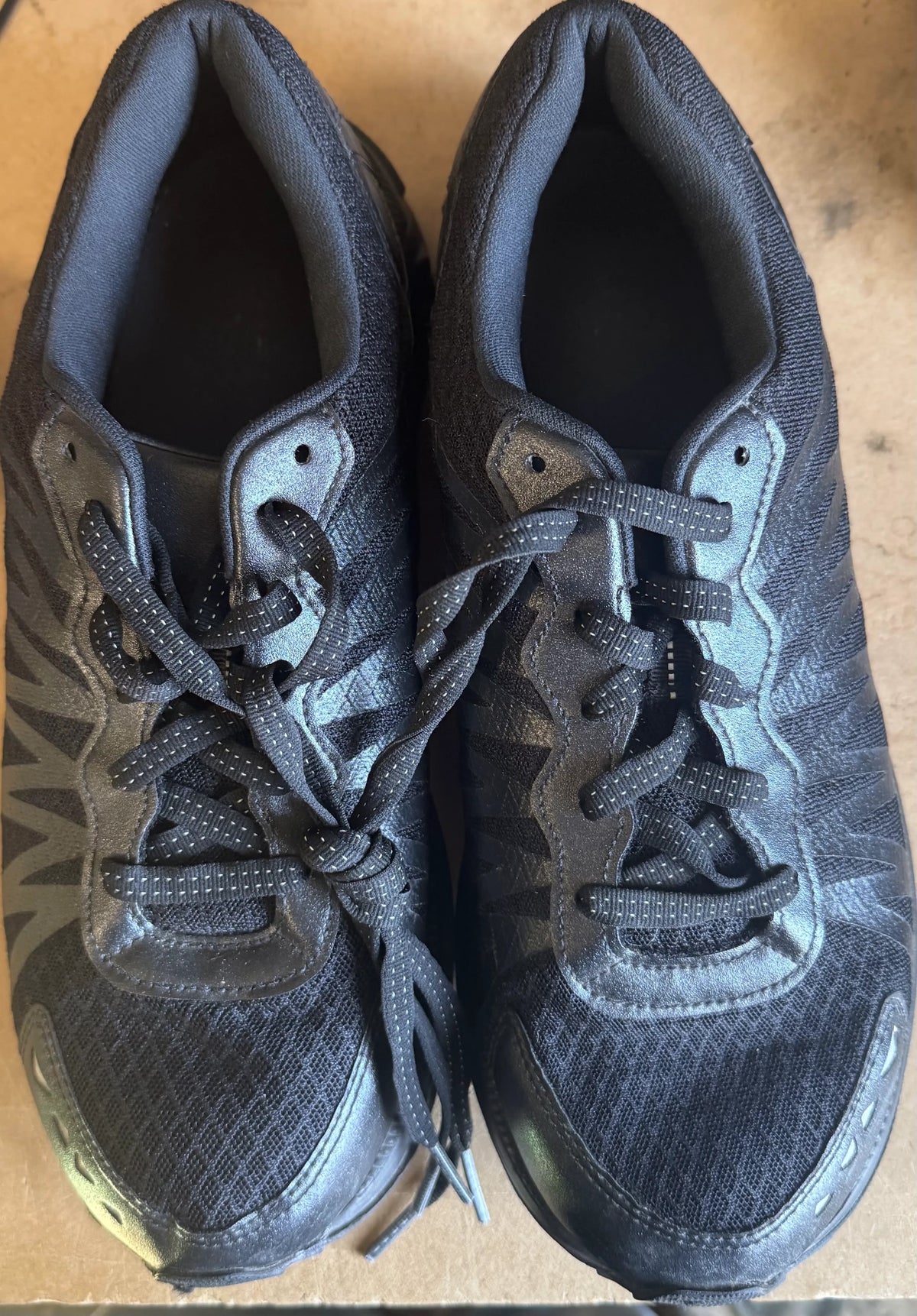 NEW SAS Mission One-M Lace Up Vibram Sneaker Shoe Black Size Men's 8.5 EE